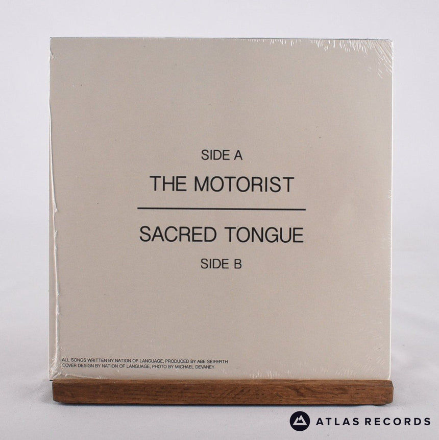 Nation Of Language - The Motorist - 7" Vinyl Record - Mint (New)/Mint (New)