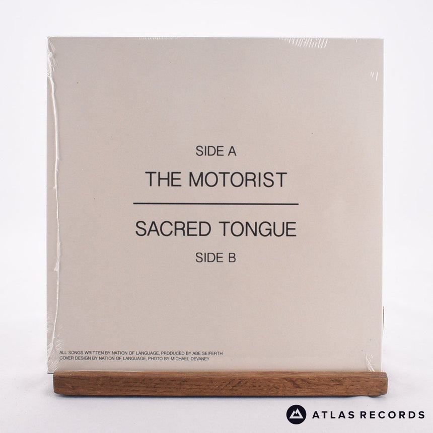 Nation Of Language - The Motorist - 7" Vinyl Record - Mint (New)/Mint (New)