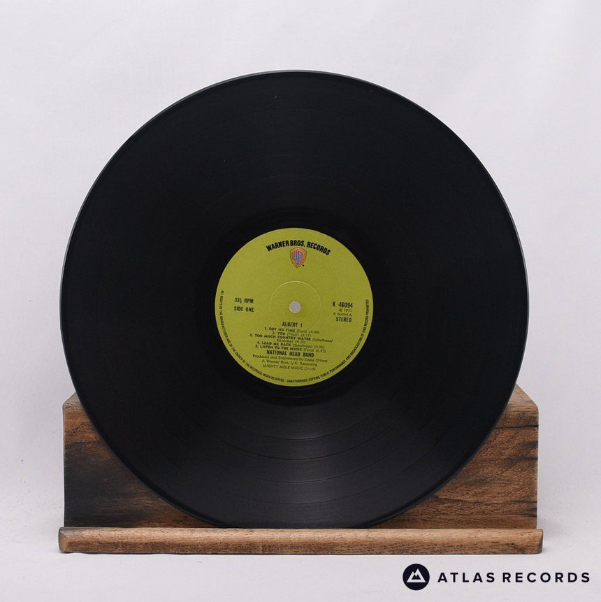 National Head Band - Albert 1 - Embossed Sleeve A1 B1 LP Vinyl Record - VG+/EX