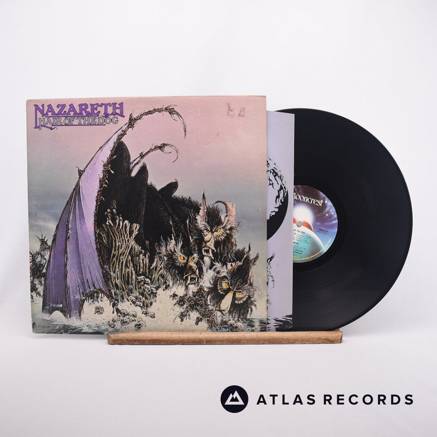 Nazareth Hair Of The Dog LP Vinyl Record - Front Cover & Record