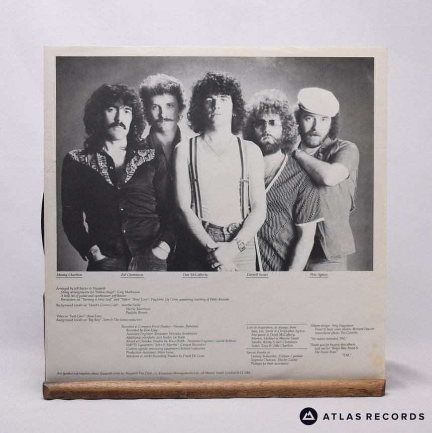 Nazareth - Malice In Wonderland - A-1E B-1E LP Vinyl Record - VG+/EX