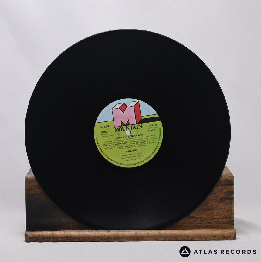 Nazareth - Malice In Wonderland - A-1E B-1E LP Vinyl Record - VG+/EX