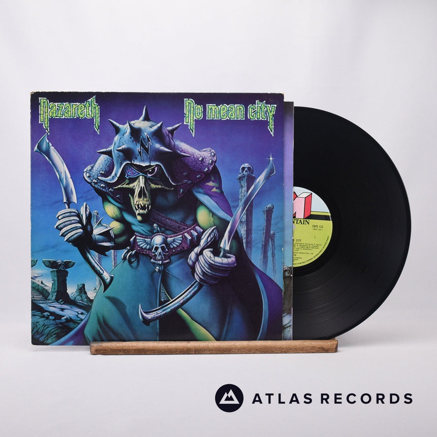 Nazareth No Mean City LP Vinyl Record - Front Cover & Record
