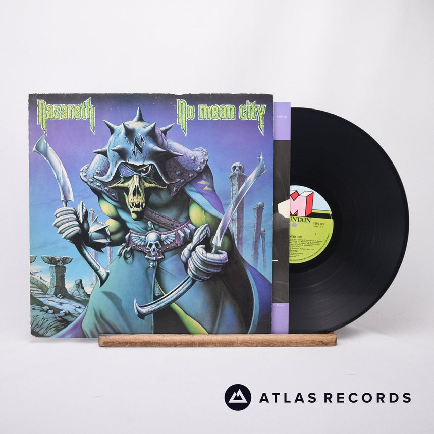 Nazareth No Mean City LP Vinyl Record - Front Cover & Record