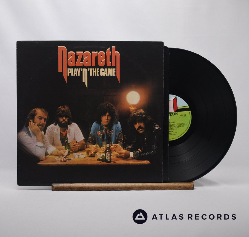 Nazareth Play'n' The Game LP Vinyl Record - Front Cover & Record