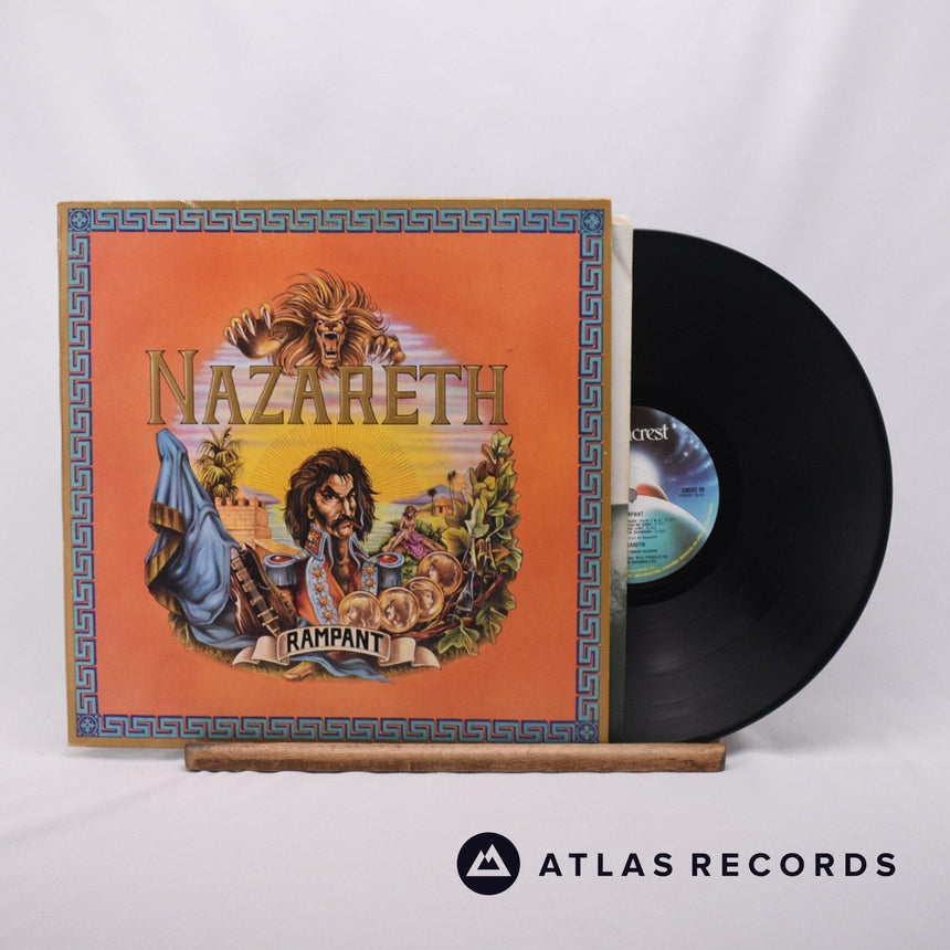 Nazareth Rampant LP Vinyl Record - Front Cover & Record