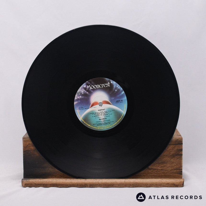 Nazareth - Rampant - Embossed Sleeve LP Vinyl Record - EX/EX