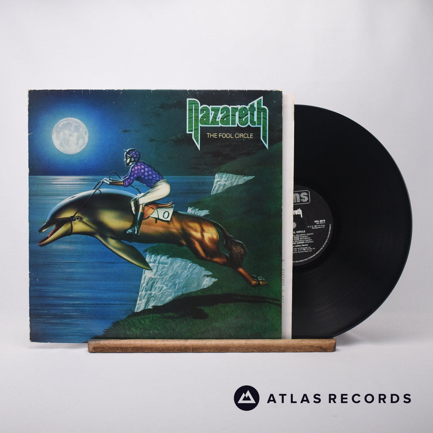 Nazareth The Fool Circle LP Vinyl Record - Front Cover & Record