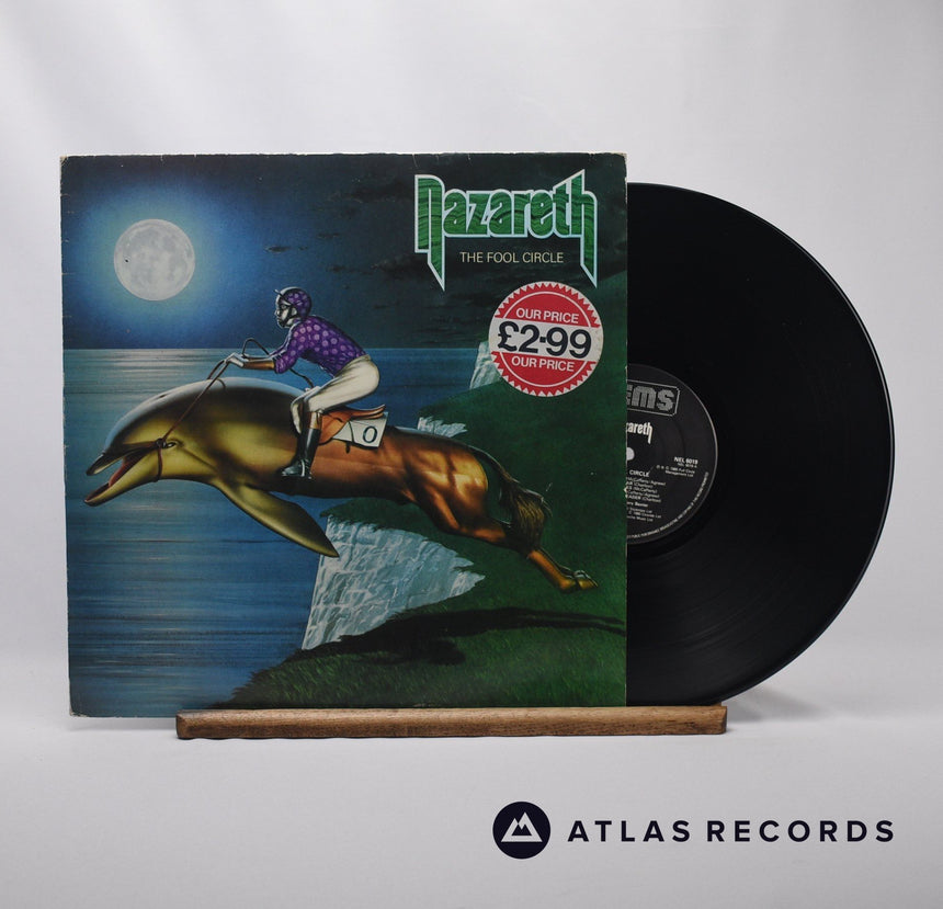 Nazareth The Fool Circle LP Vinyl Record - Front Cover & Record
