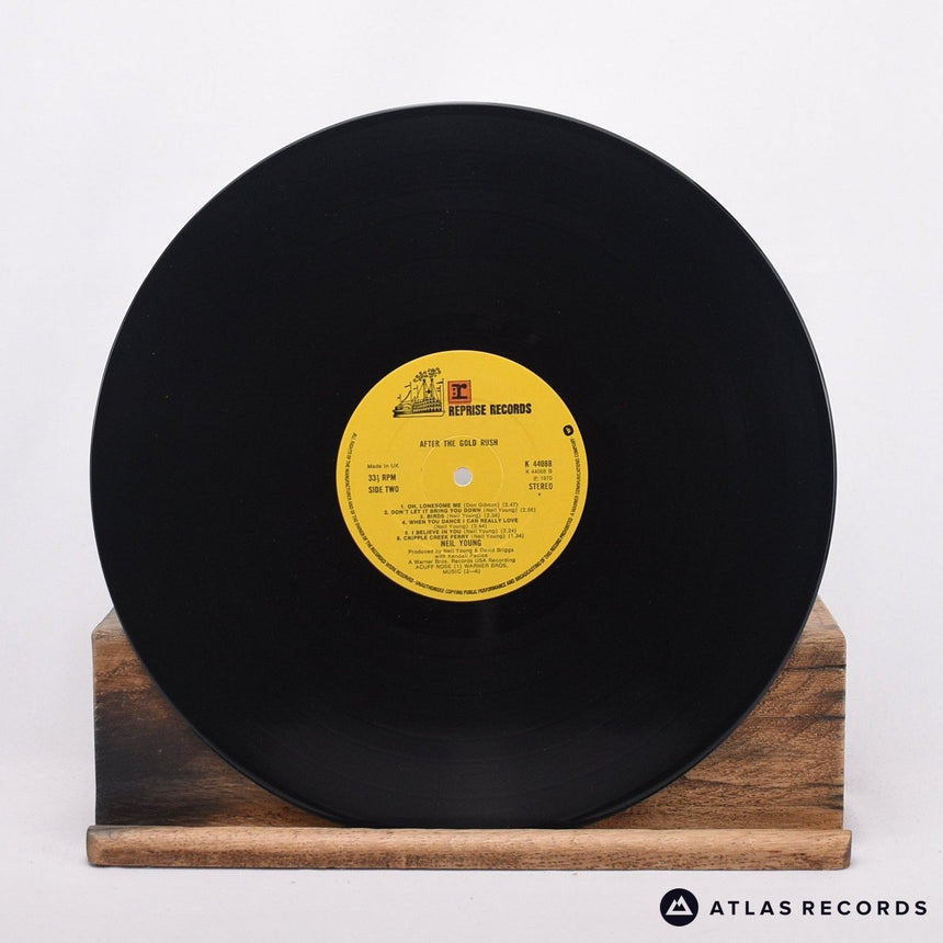 Neil Young - After The Gold Rush - Lyric Sheet A-3 B-5 LP Vinyl Record - EX/EX
