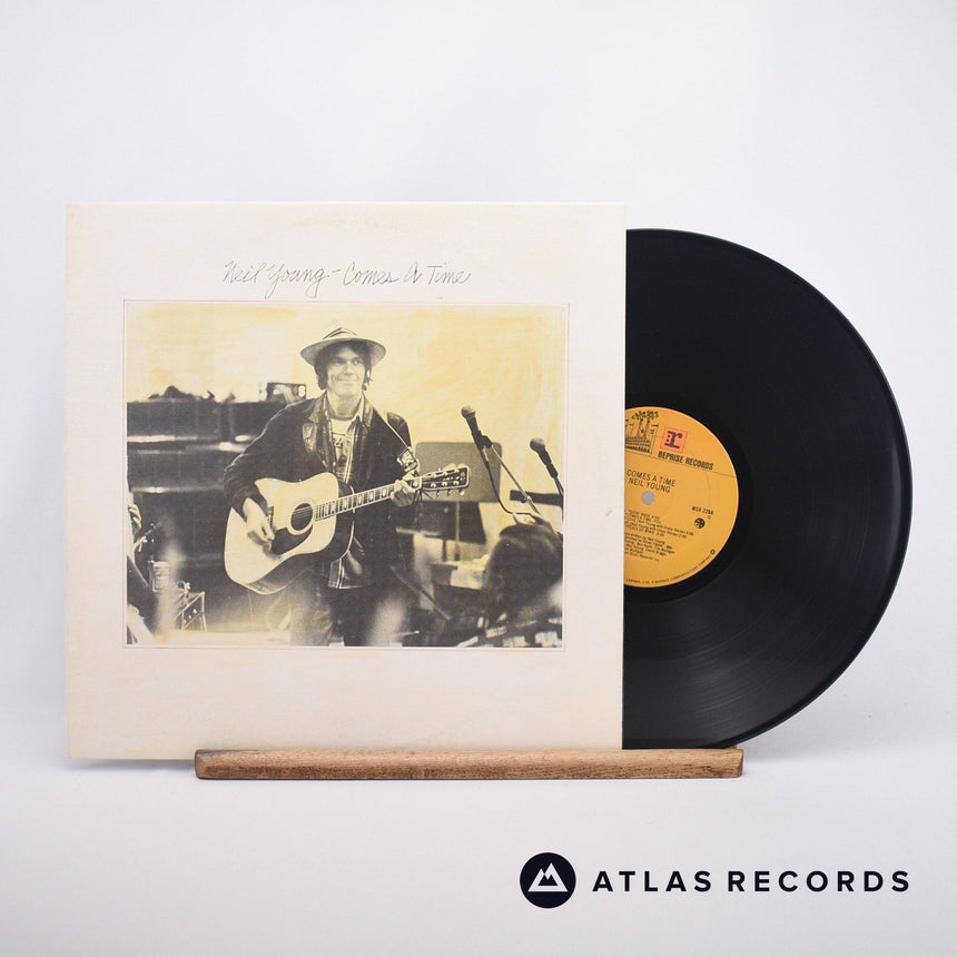 Neil Young Comes A Time LP Vinyl Record - Front Cover & Record