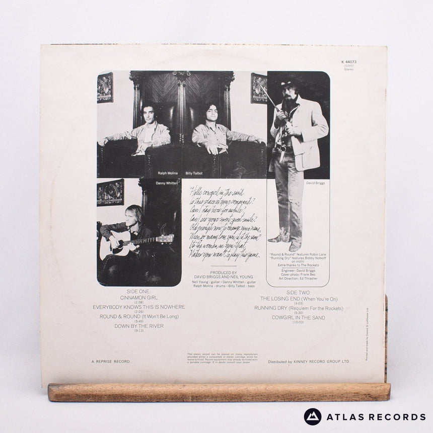 Neil Young - Everybody Knows This Is Nowhere - Reissue LP Vinyl Record - VG+/EX