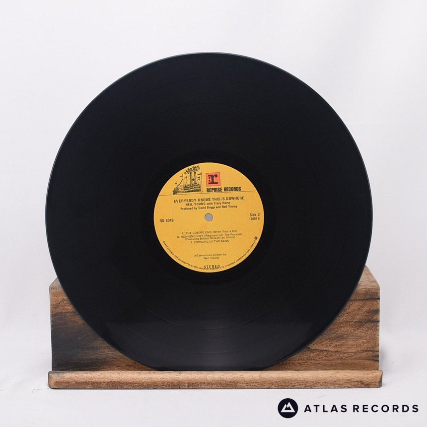 Neil Young - Everybody Knows This Is Nowhere - Reissue LP Vinyl Record - EX/VG+