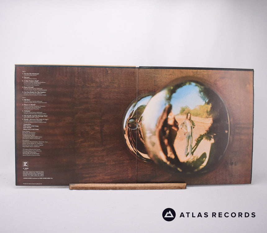 Neil Young - Harvest - Lyric Sheet Gatefold A4 B1 LP Vinyl Record - EX/VG+