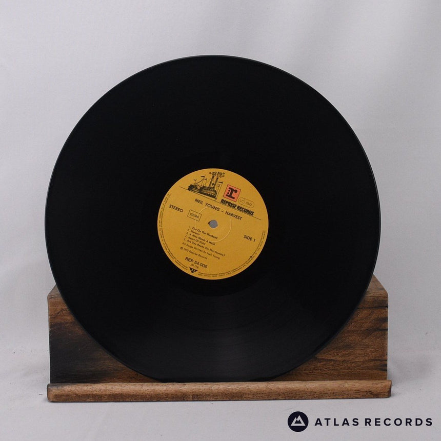 Neil Young - Harvest - Lyric Sheet Reissue Gatefold LP Vinyl Record - VG+/VG+