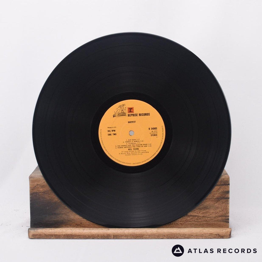 Neil Young - Harvest - Gatefold Lyric Sheet A4 B2 LP Vinyl Record - EX/EX