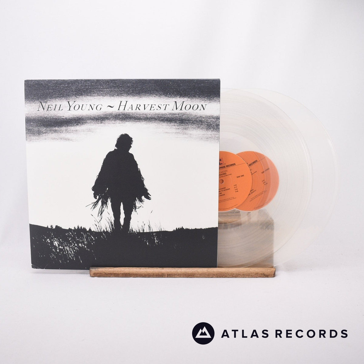 Neil Young Harvest Moon 2 x LP Vinyl Record EX/EX – Atlas Records