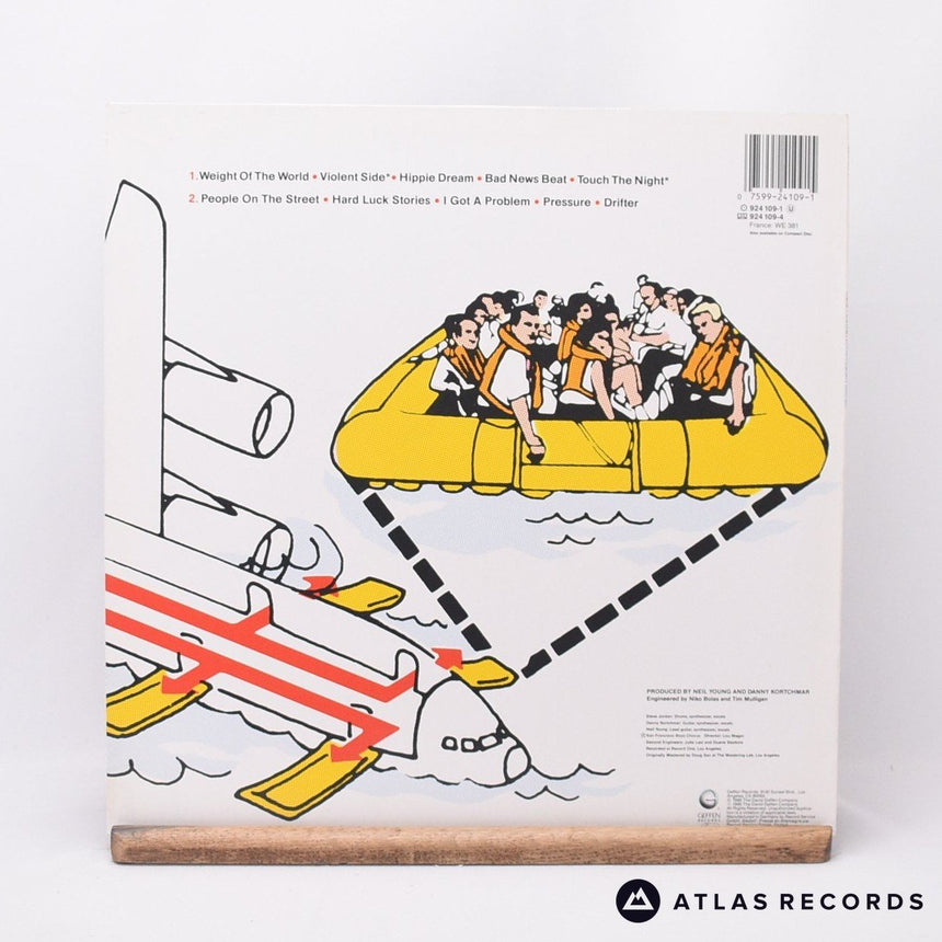 Neil Young - Landing On Water - LP Vinyl Record - NM/EX