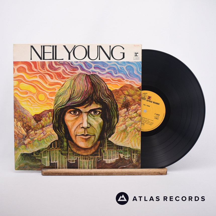 Neil Young Neil Young LP Vinyl Record - Front Cover & Record