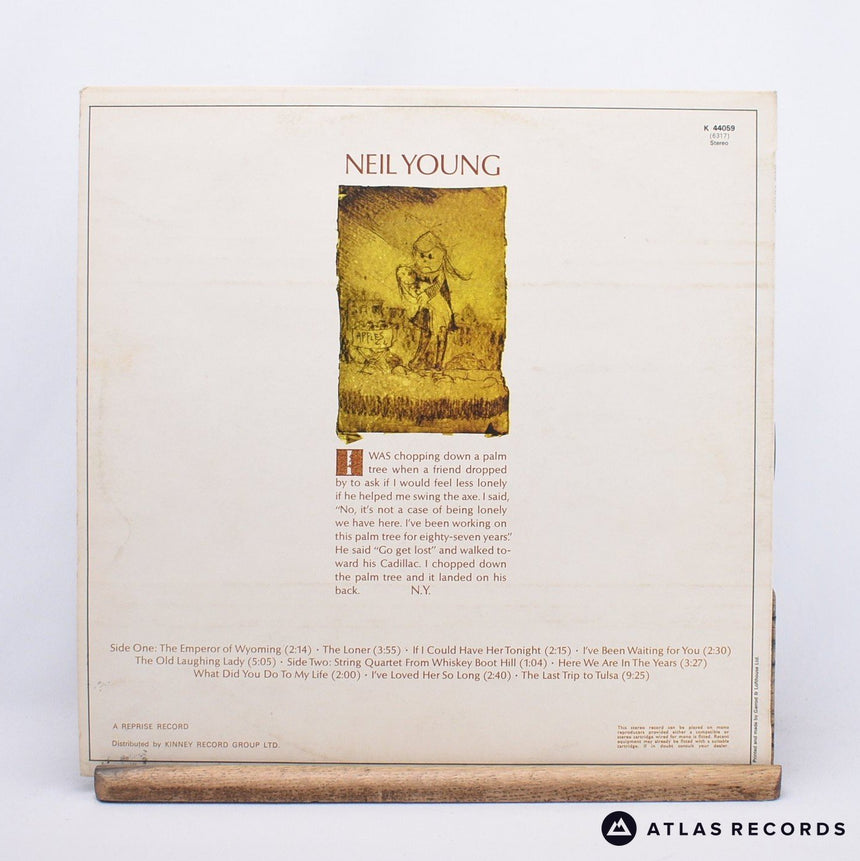 Neil Young - Neil Young - Reissue LP Vinyl Record - VG+/VG+