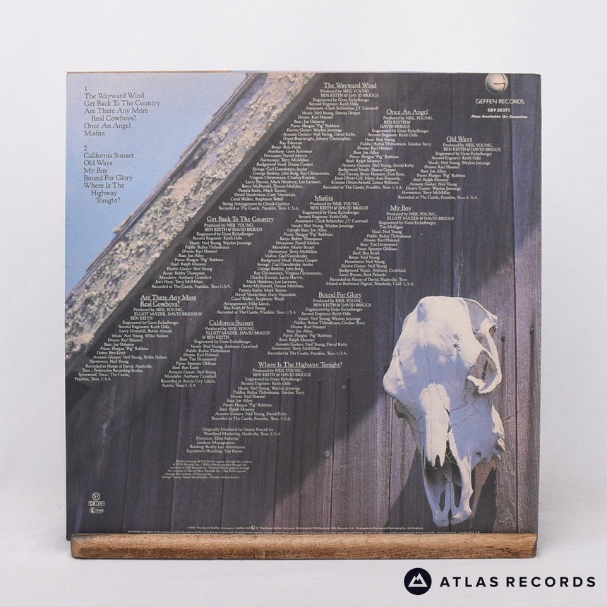 Neil Young - Old Ways - LP Vinyl Record - EX/EX