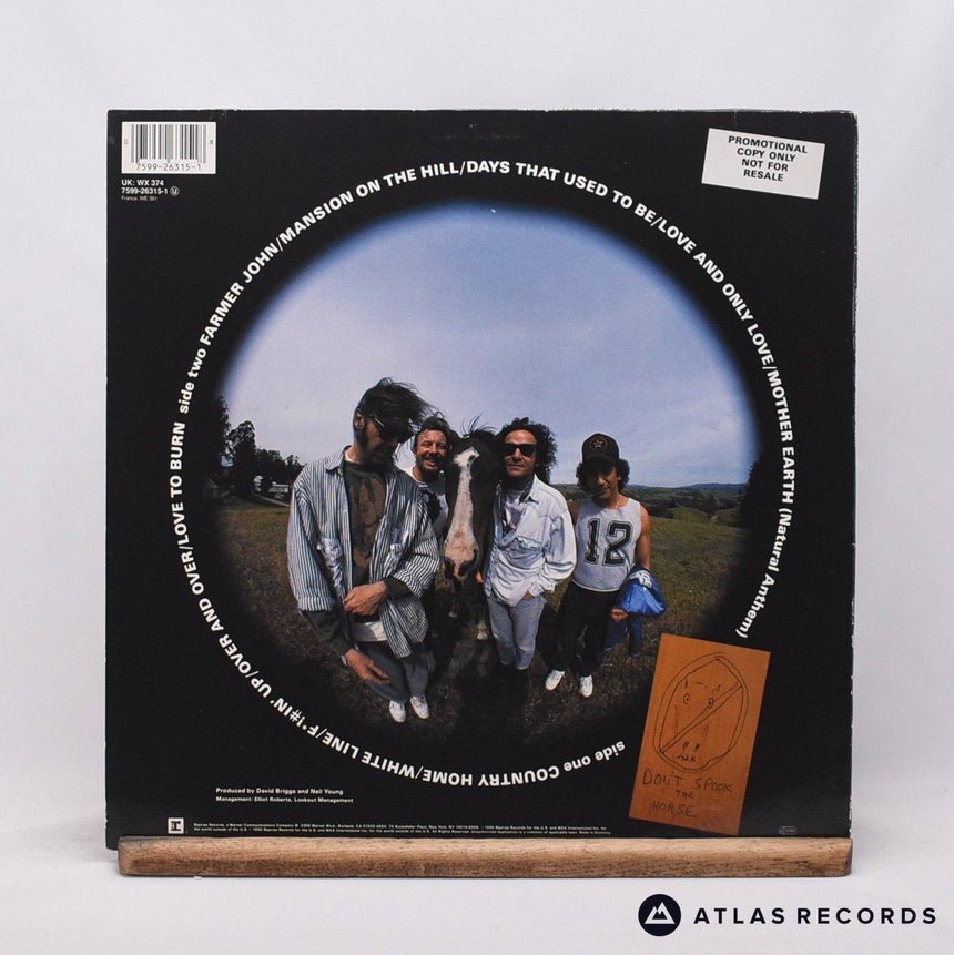 Neil Young - Ragged Glory - 1-A 1-B LP Vinyl Record - VG+/EX