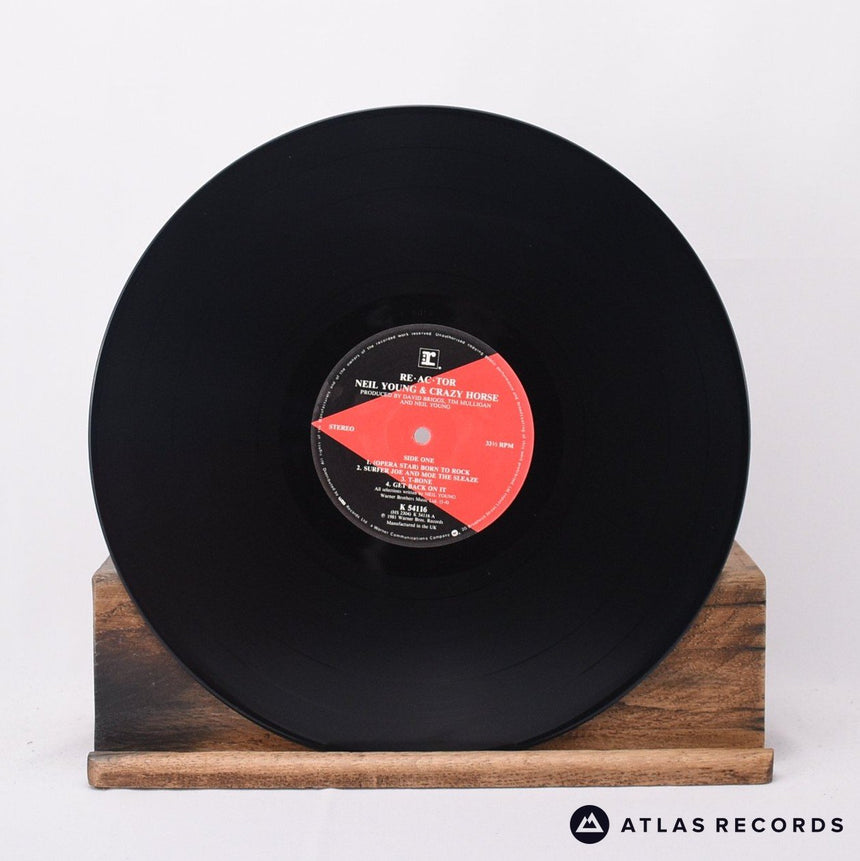 Neil Young - Reactor - Strawberry LP Vinyl Record - VG+/EX