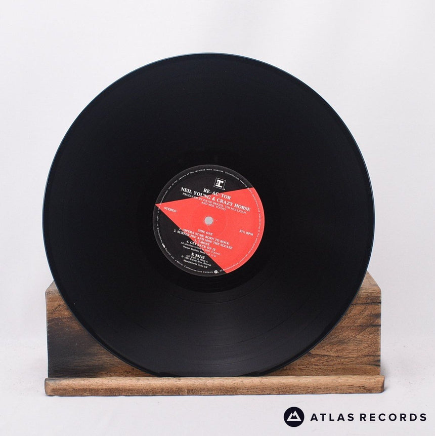 Neil Young - Reactor - Strawberry LP Vinyl Record - EX/NM