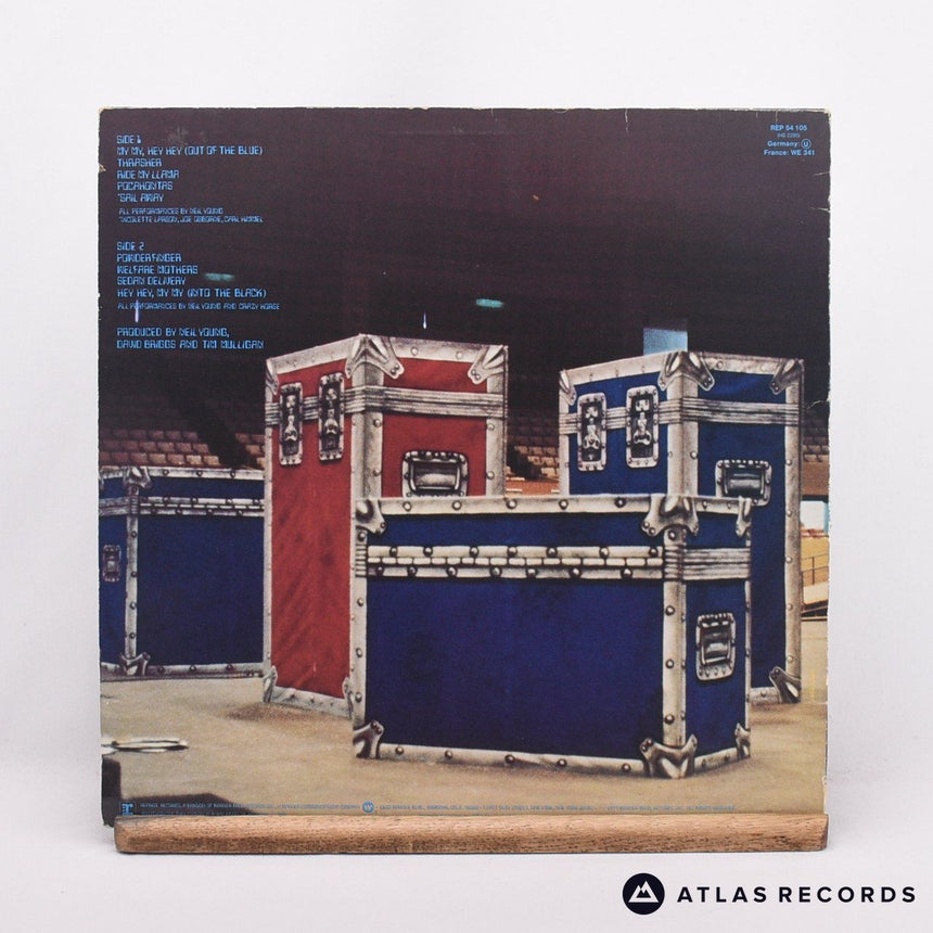 Neil Young - Rust Never Sleeps - Lyric Sheet Reissue LP Vinyl Record - VG+/EX
