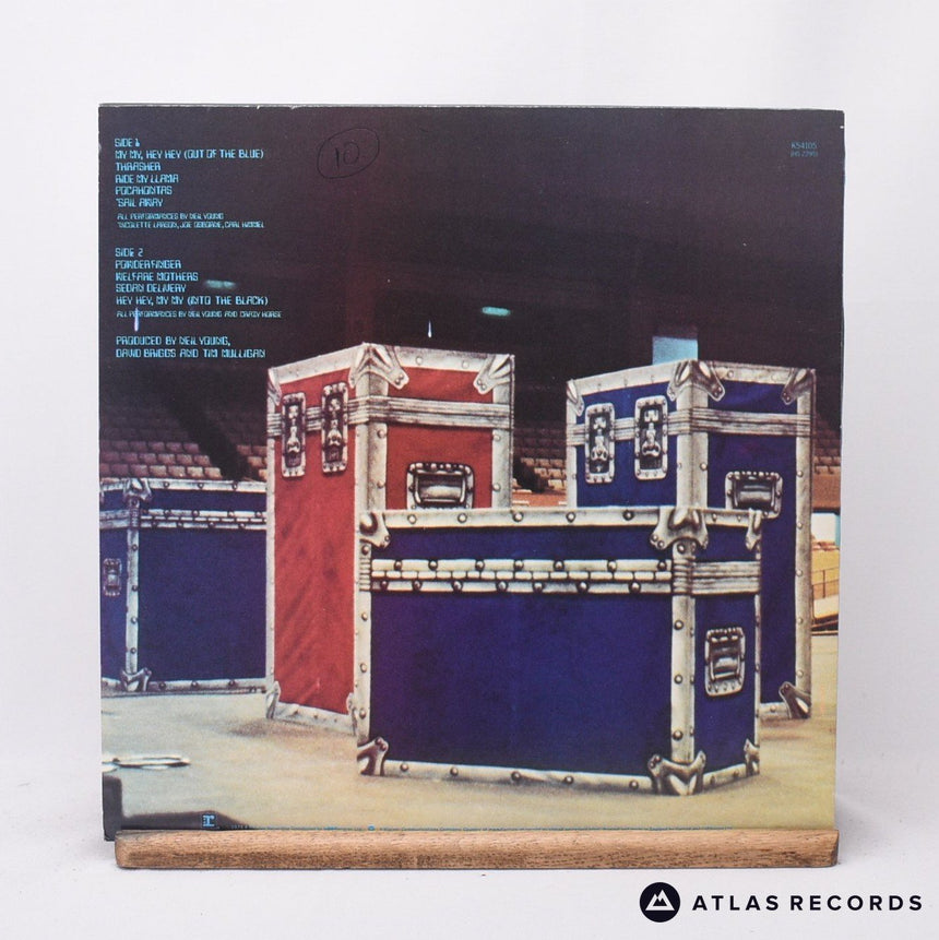 Neil Young - Rust Never Sleeps - Lyric Sheet A2 B1 LP Vinyl Record - EX/EX