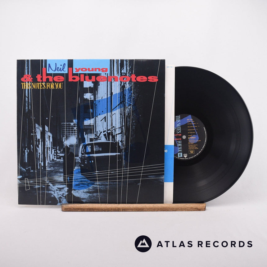 Neil Young This Note's For You LP Vinyl Record - Front Cover & Record