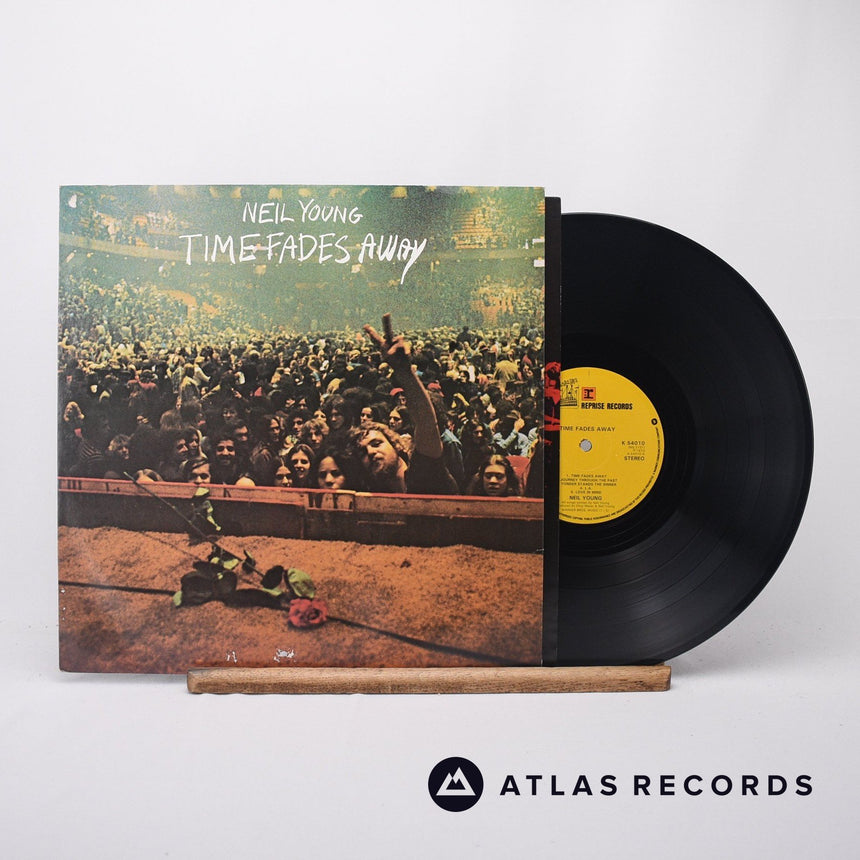 Neil Young - Time Fades Away - Reissue LP Vinyl Record - VG+/VG+
