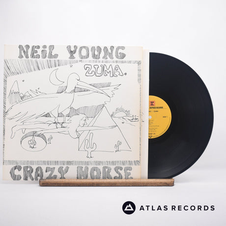 Neil Young Zuma LP Vinyl Record - Front Cover & Record