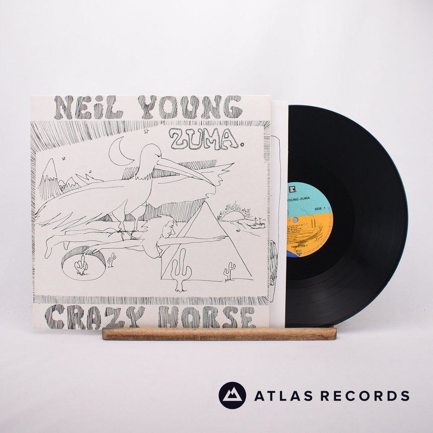 Neil Young Zuma LP Vinyl Record - Front Cover & Record