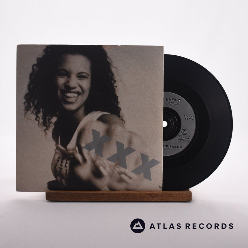 Neneh Cherry Kisses On The Wind 7" Vinyl Record - Front Cover & Record