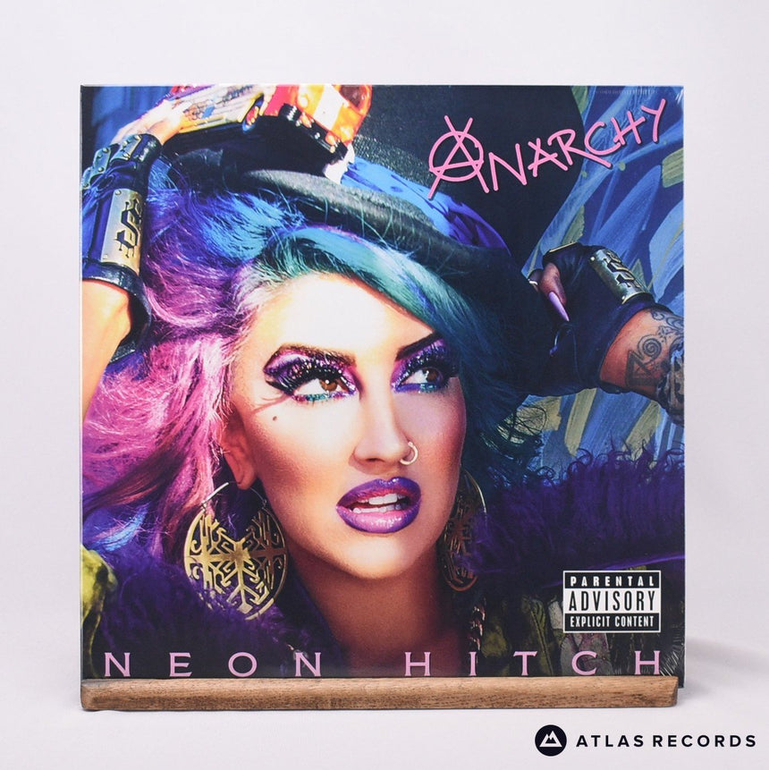 Neon Hitch Anarchy LP Vinyl Record - Front Cover & Record