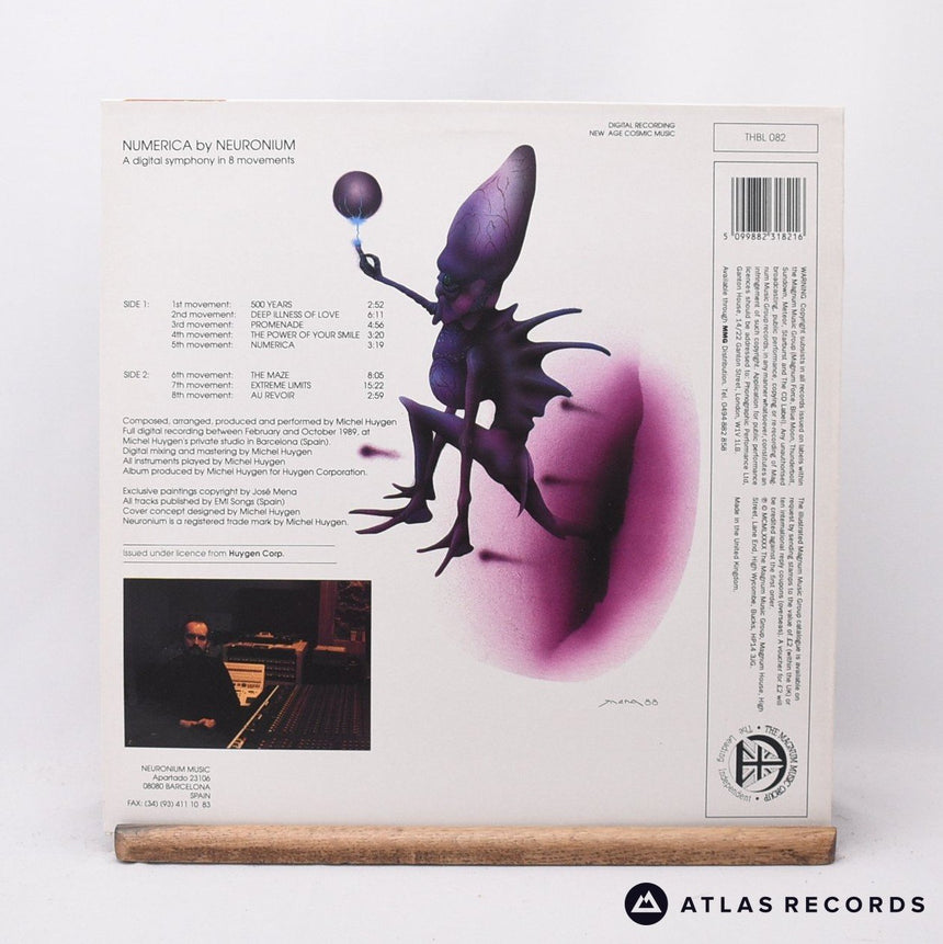 Neuronium - Numerica - LP Vinyl Record - EX/EX