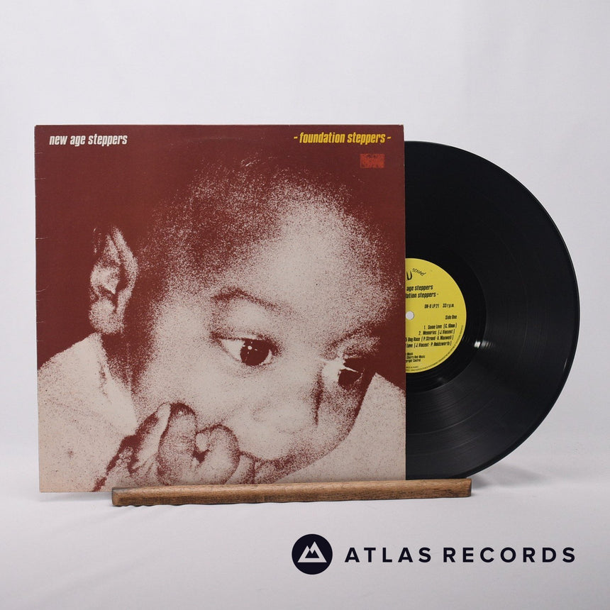 New Age Steppers Foundation Steppers LP Vinyl Record - Front Cover & Record