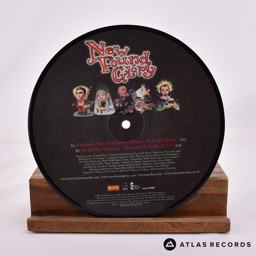 New Found Glory - Failure's Not Flattering - 7" Vinyl Record - NM/EX