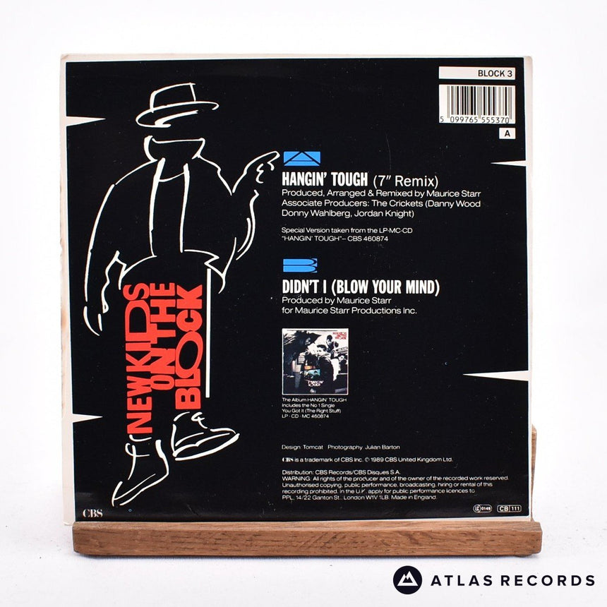 New Kids On The Block - Hangin' Tough - Reissue 7" Vinyl Record - VG+/VG+