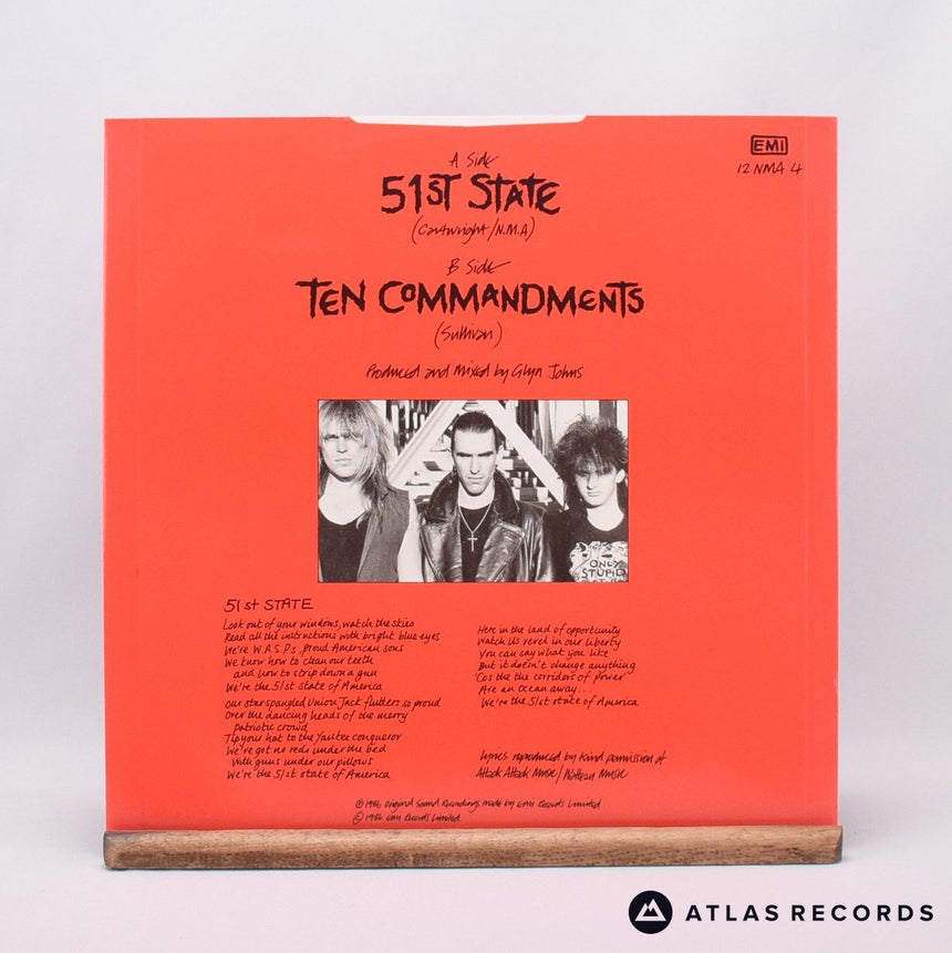 New Model Army - 51st State - 12" Vinyl Record - EX/EX