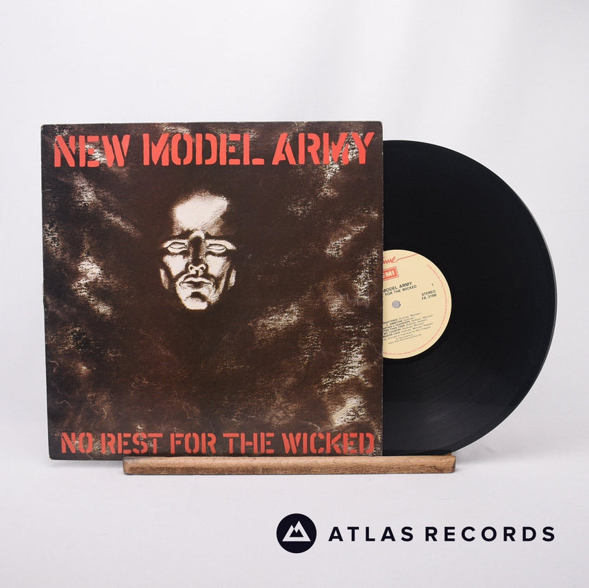 New Model Army No Rest For The Wicked LP Vinyl Record - Front Cover & Record