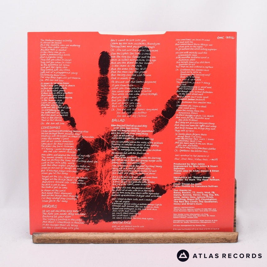 New Model Army - The Ghost Of Cain - A-1 B-2 LP Vinyl Record - VG+/EX