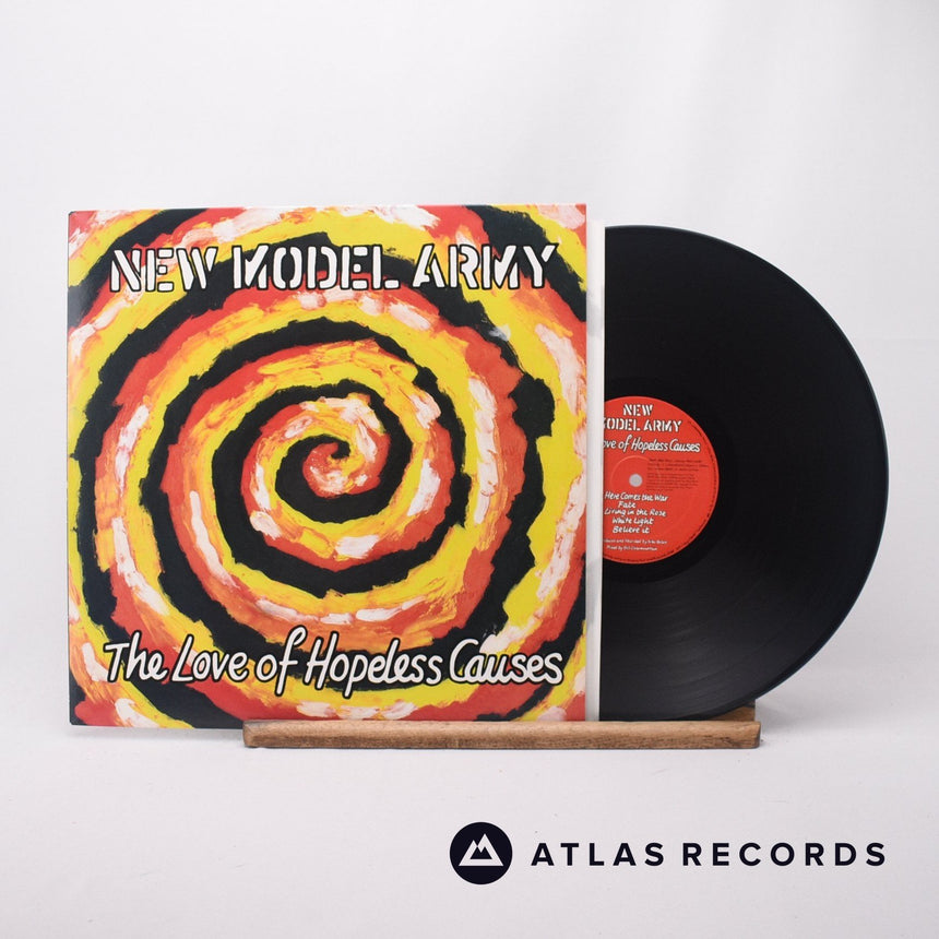 New Model Army The Love Of Hopeless Causes LP Vinyl Record - Front Cover & Record