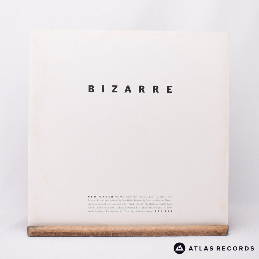 New Order - Bizarre Love Triangle - Mpo 12" Vinyl Record - EX/EX