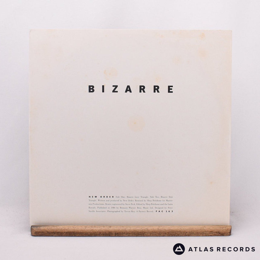 New Order - Bizarre Love Triangle - Mpo A1 B1 12" Vinyl Record - VG+/EX