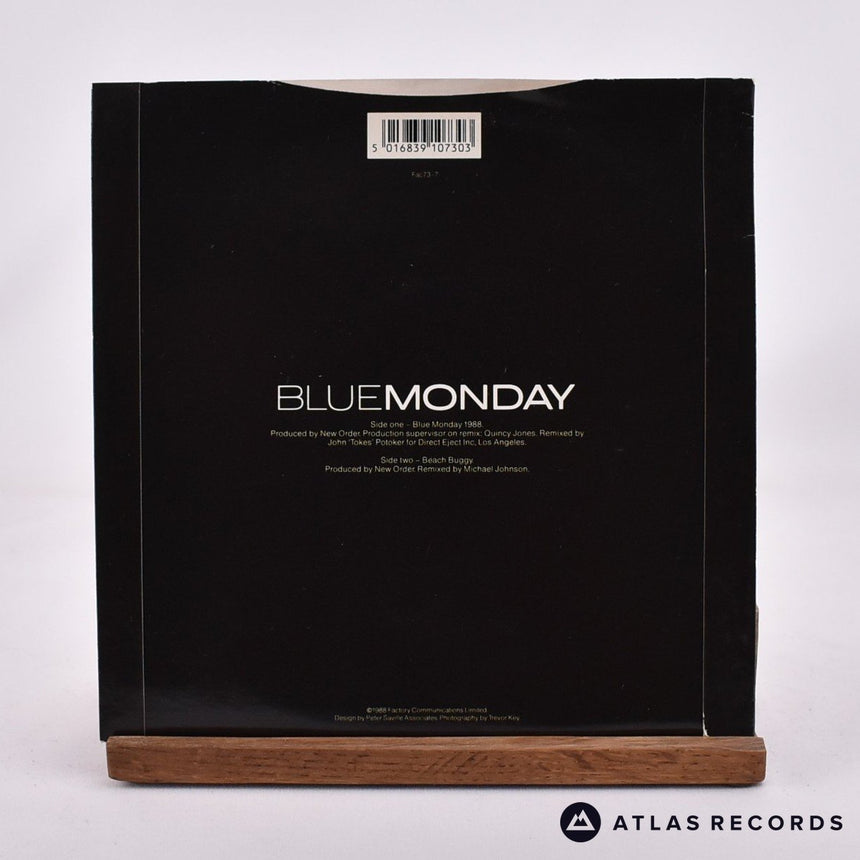 New Order - Blue Monday 1988 - 7" Vinyl Record - VG+/VG+