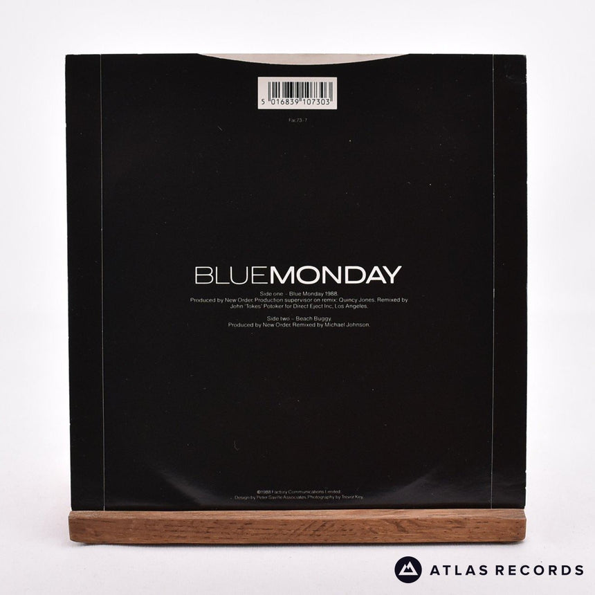 New Order - Blue Monday 1988 - 7" Vinyl Record - EX/EX