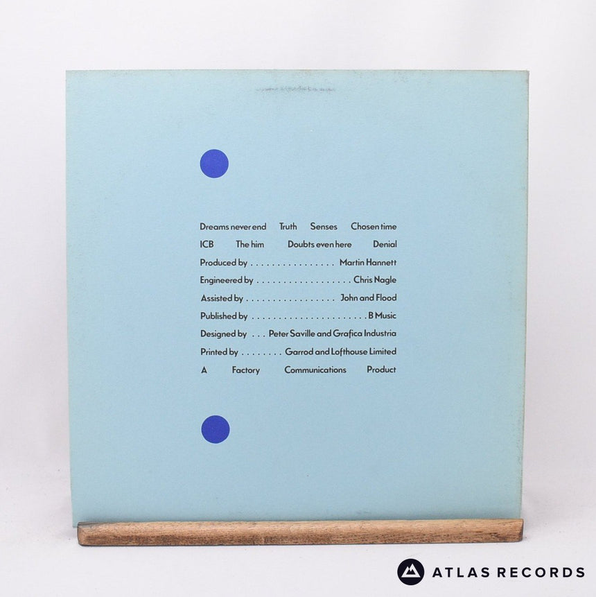 New Order - Movement - Townhouse A2 B2 LP Vinyl Record - VG+/EX