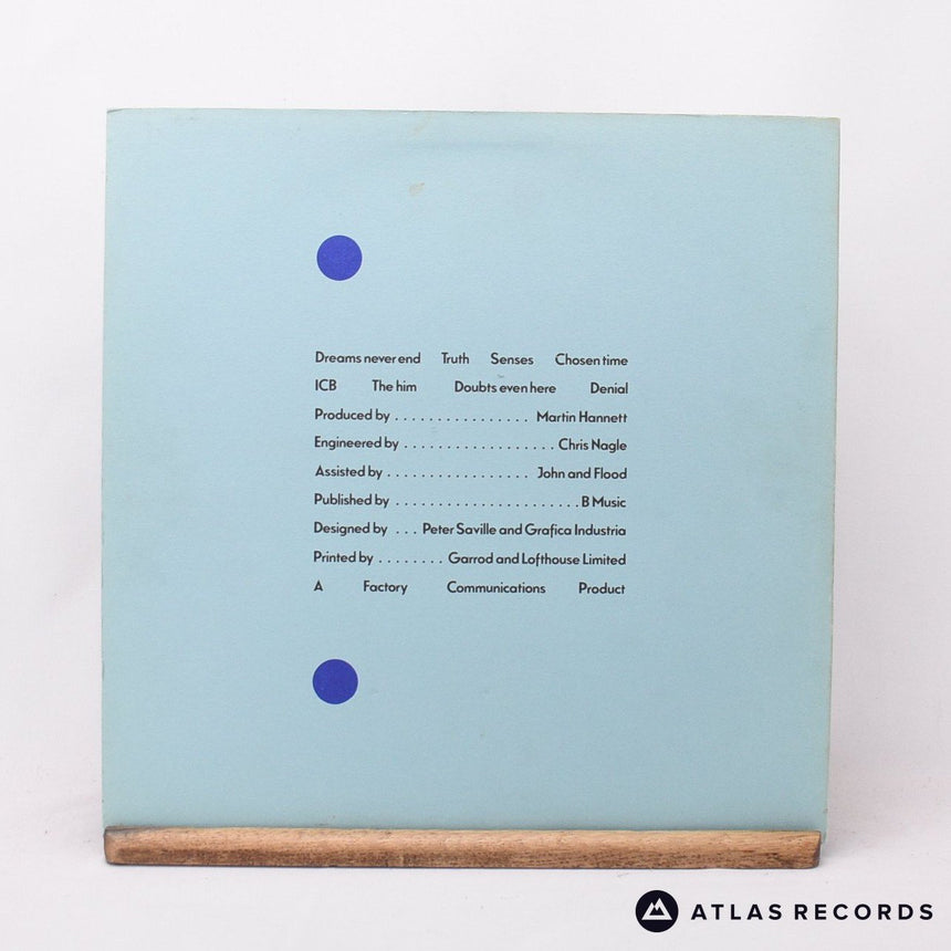 New Order - Movement - A2 B2 LP Vinyl Record - VG+/EX